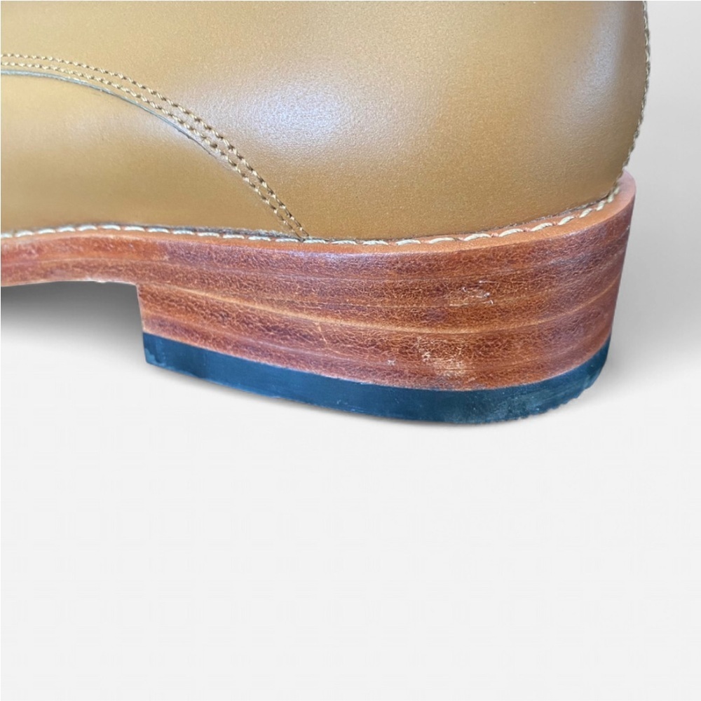 Nisolo James Oxford 6.5 Tan Leather Old Money Quiet Luxury Minimalist - Picture 11 of 14
